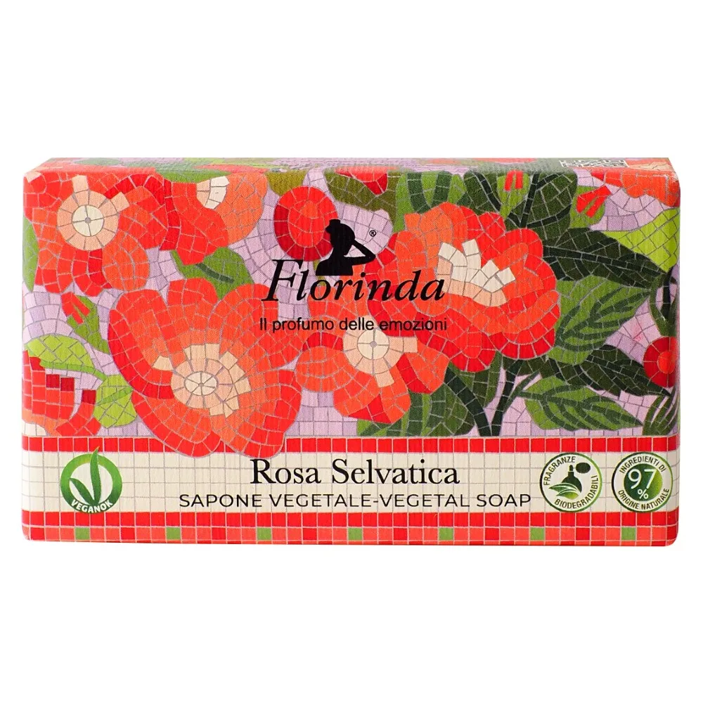 Florinda toilet soap solid wild rose 200 g