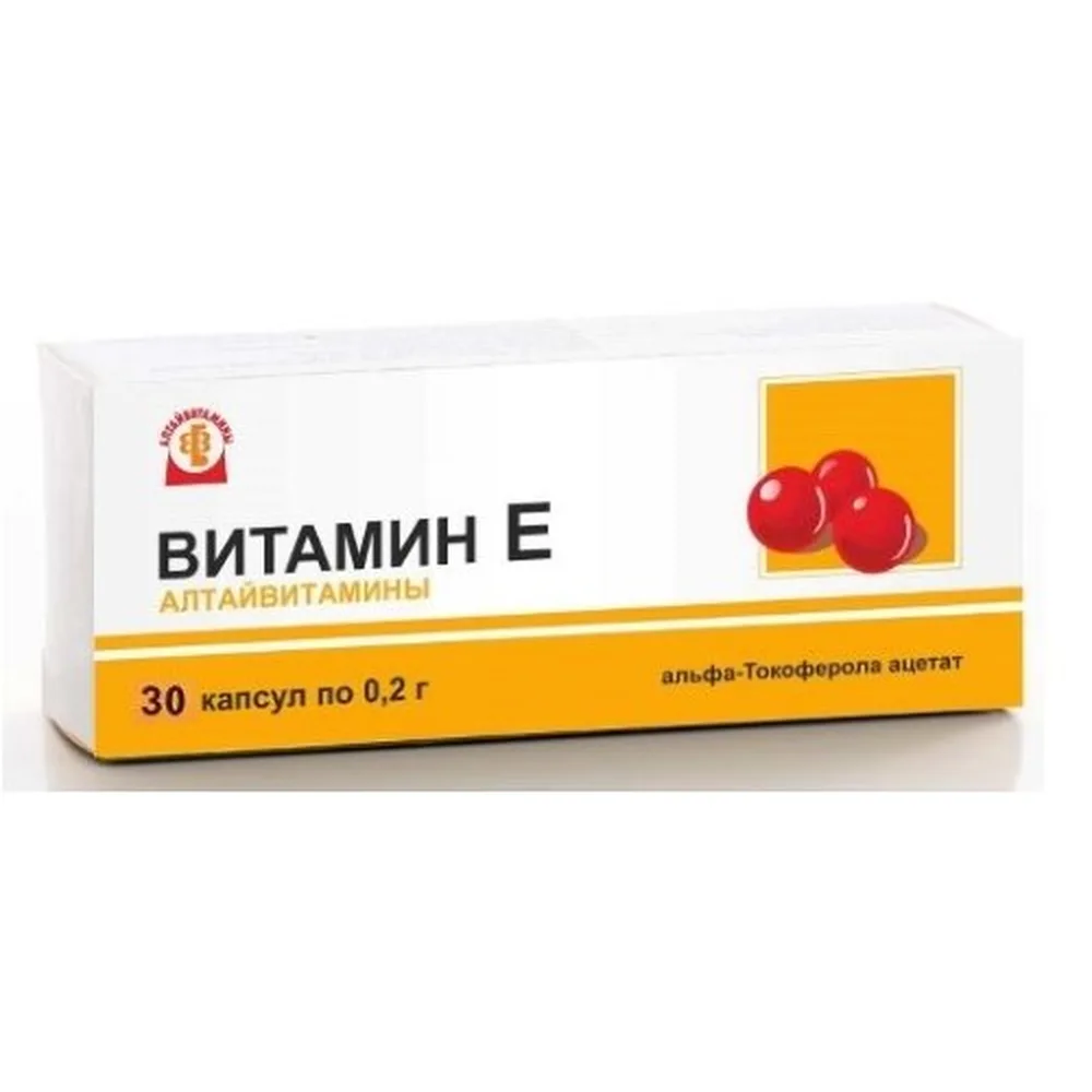 Vitamin E AltaiVitaminy 30 capsules 0.2 g