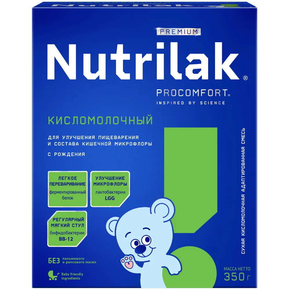 Nutrilak Premium Fermented Milk Powder Infant Formula 0-12 Months 350g