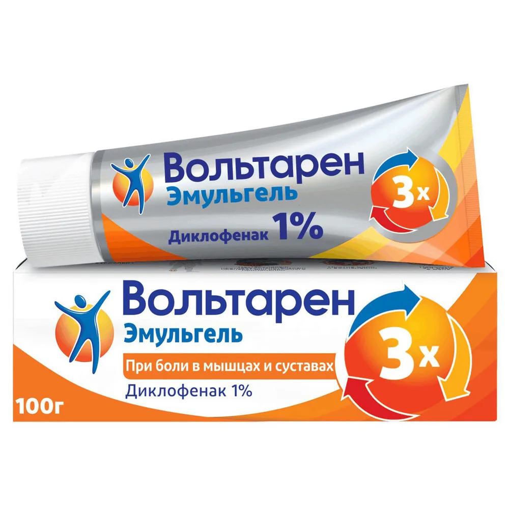 Voltaren Emulgel 1% gel for external use 100 g