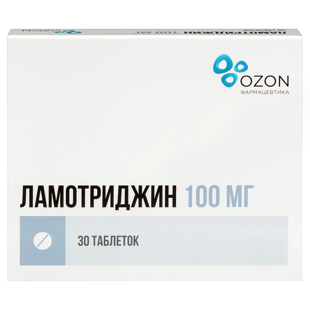 Lamotrigine 100 mg 30 tablets