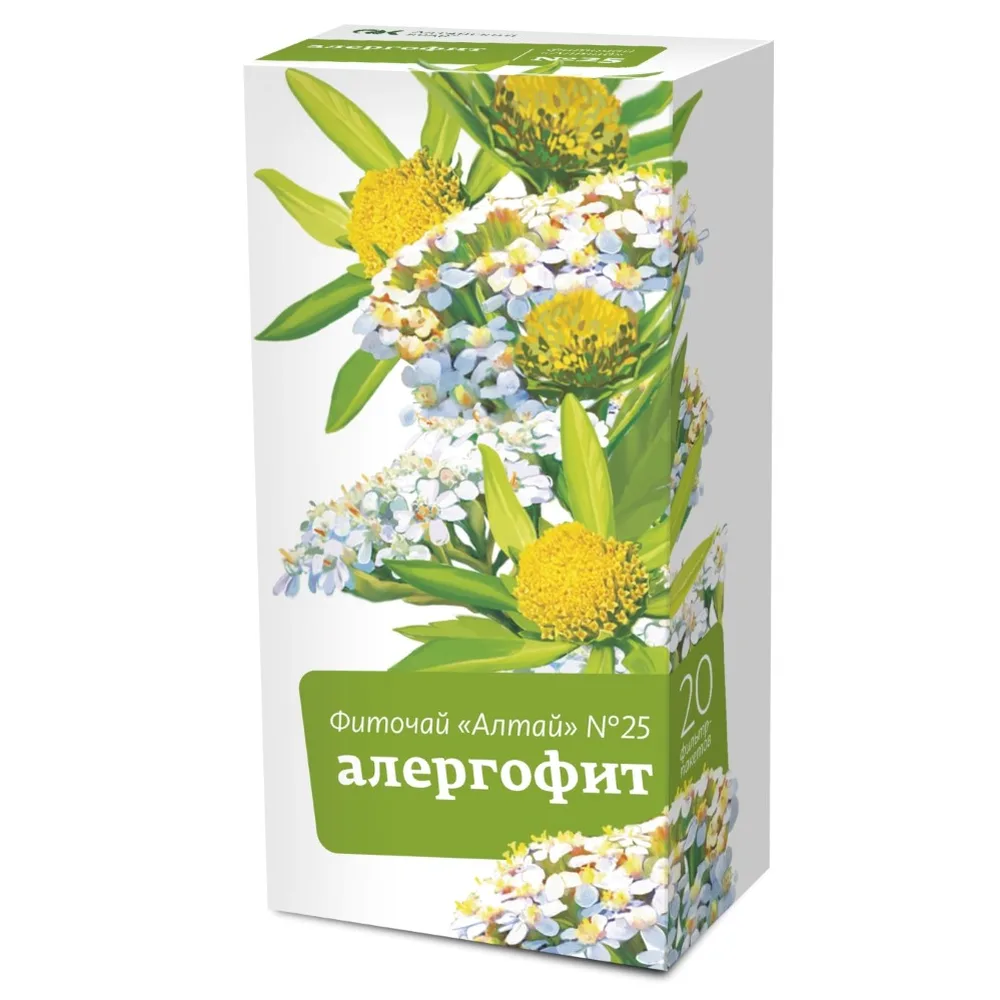 Herbal tea Altai No. 25 Allergophyt 2 g 20 pcs. f/p