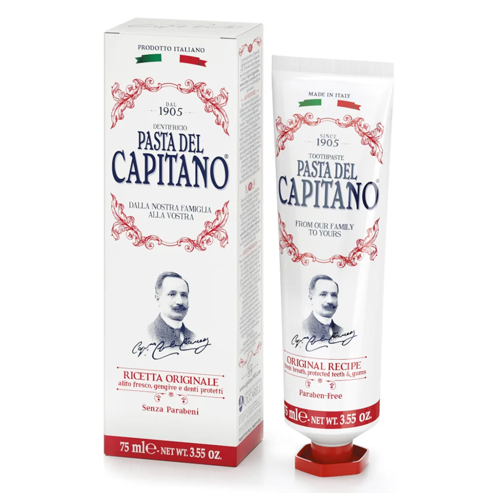 Pasta del Capitano 1905 Toothpaste Original Recipe 75 ml