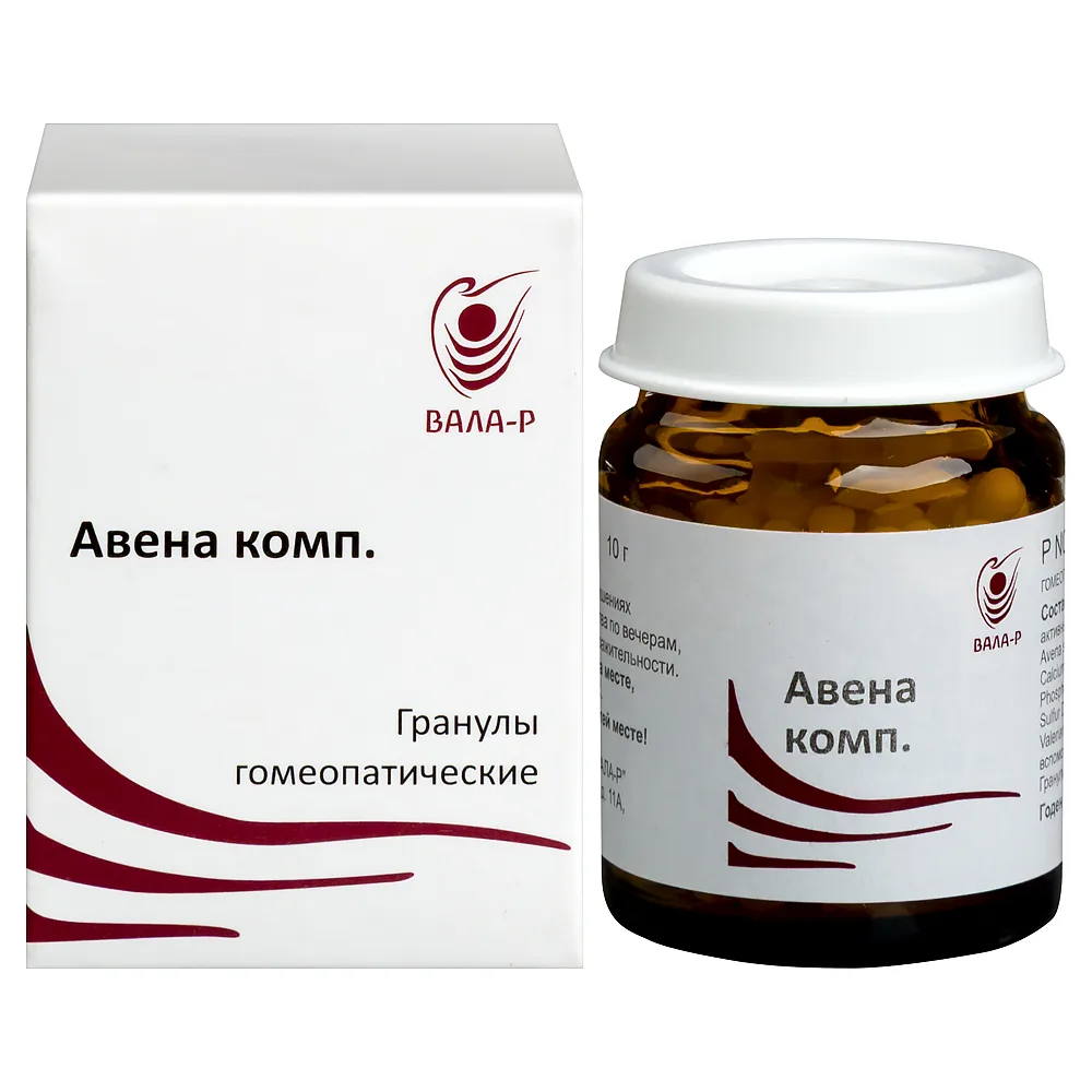 Avena comp 10 g 1 pc. bottle granules for homeopathic use