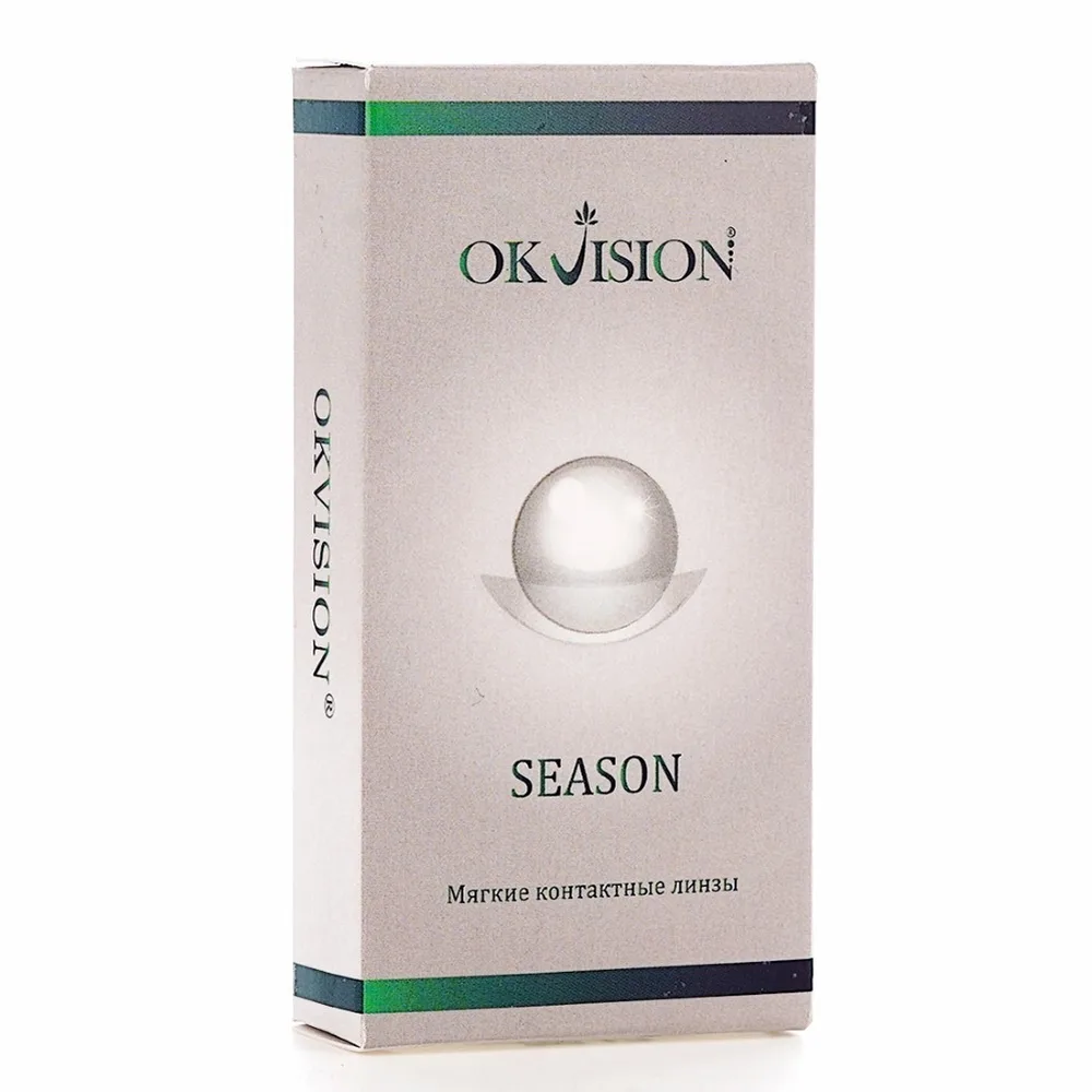 OKVision Season contact lenses monthly replacement 8.6/14.0 /-6.50/ 2 pcs.