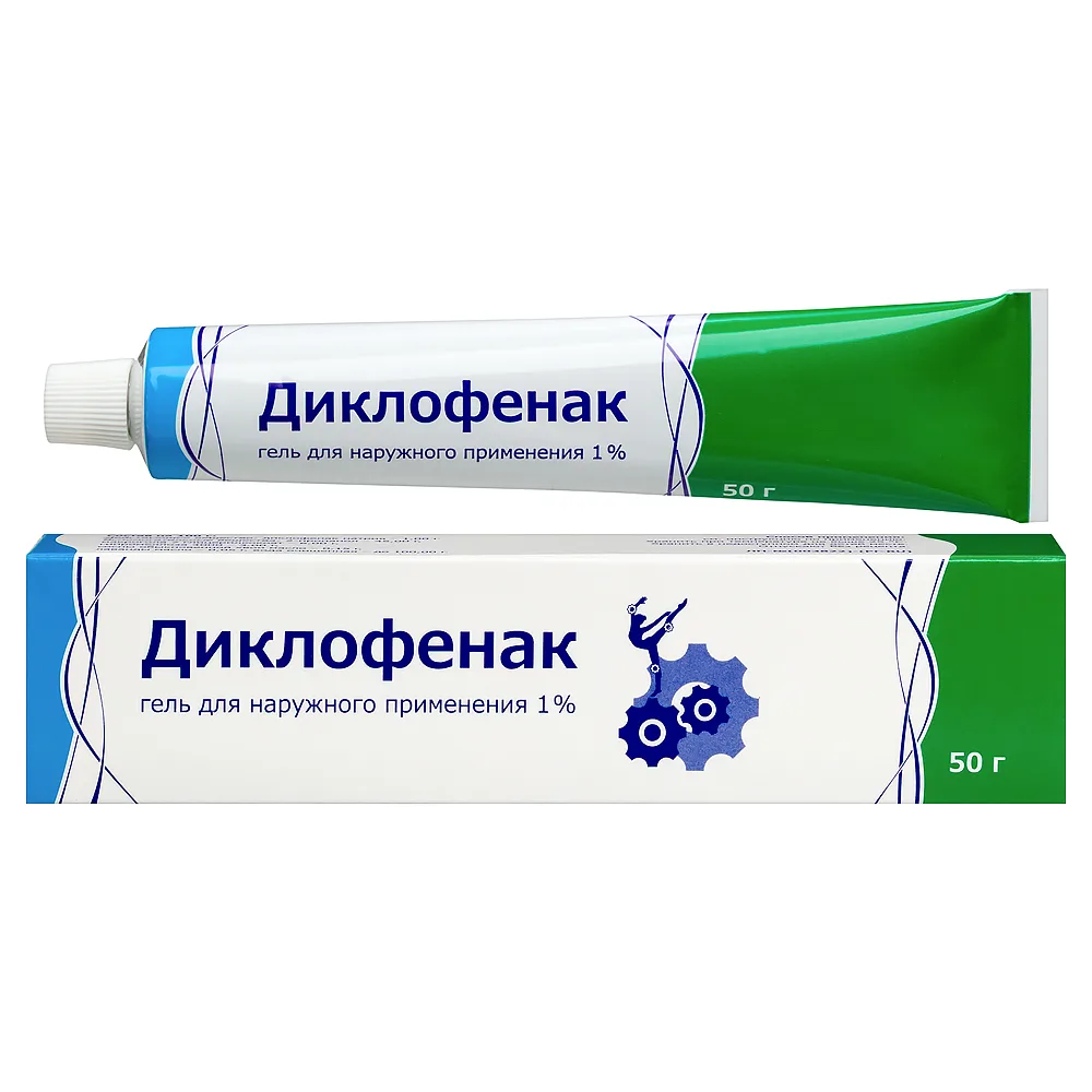 Diclofenac 1% Gel for External Use 50 g