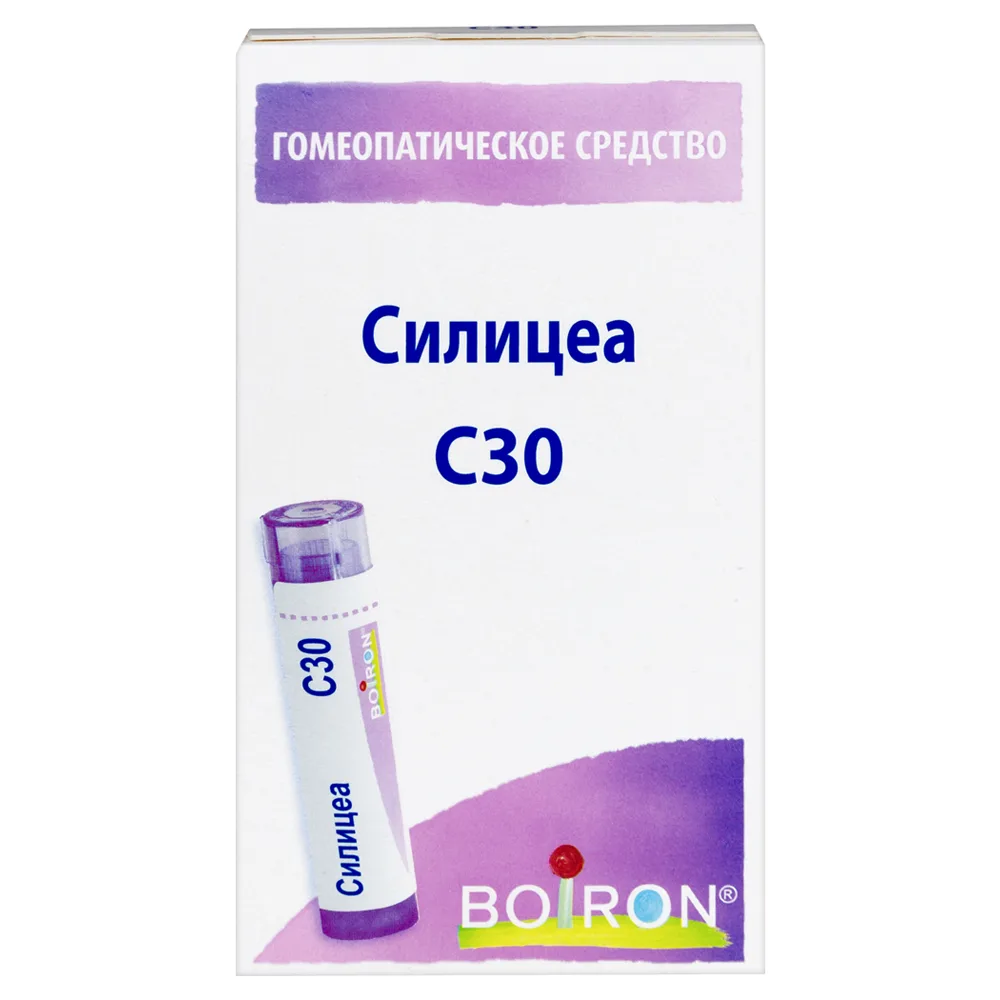 Silicea C30 homeopathic monocomponent preparation of mineral-chemical origin 4 g homeopathic granules