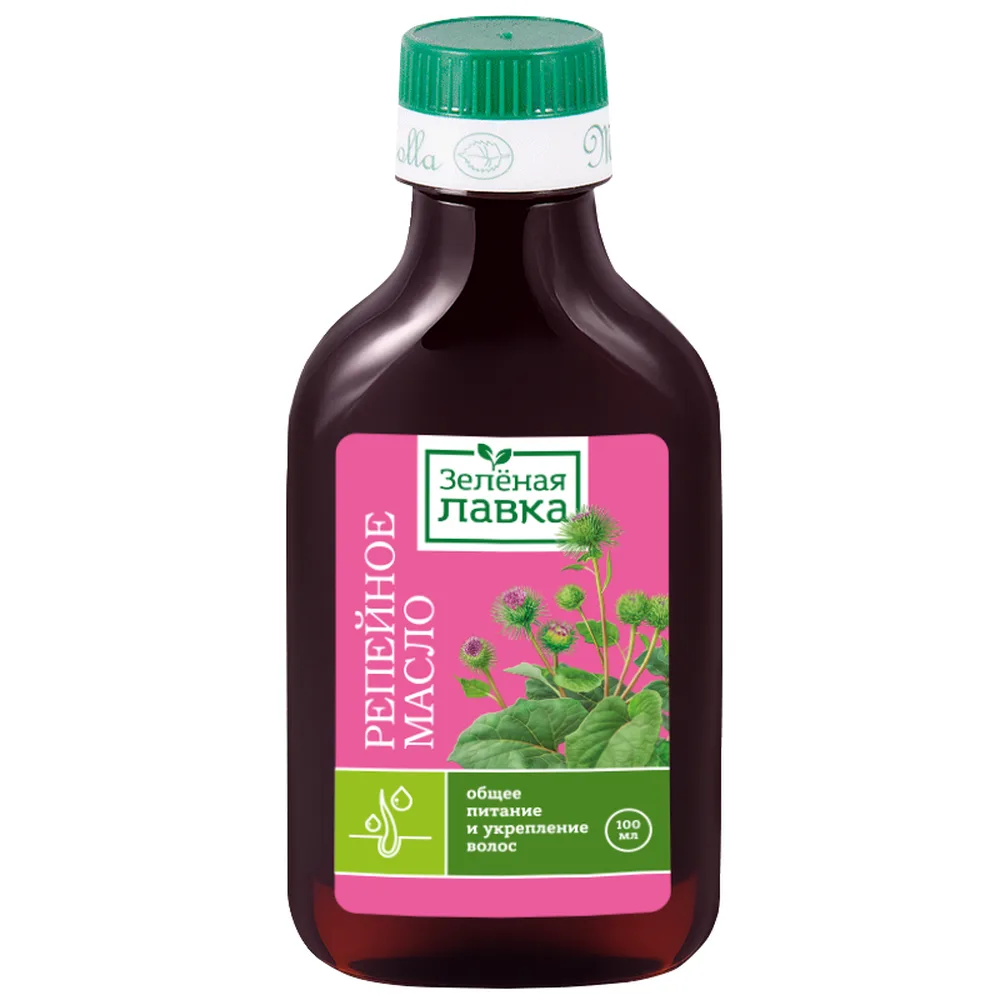 Zelenaya Lavka burdock oil 100 ml