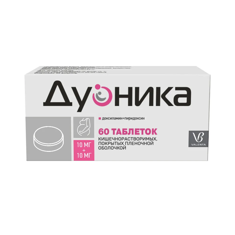 DuoNika 10 mg + 10 mg 60 coated enteric tablets