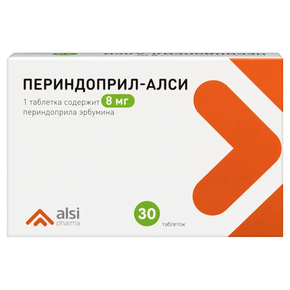 Perindopril-Alsi 8 mg 30 tablets