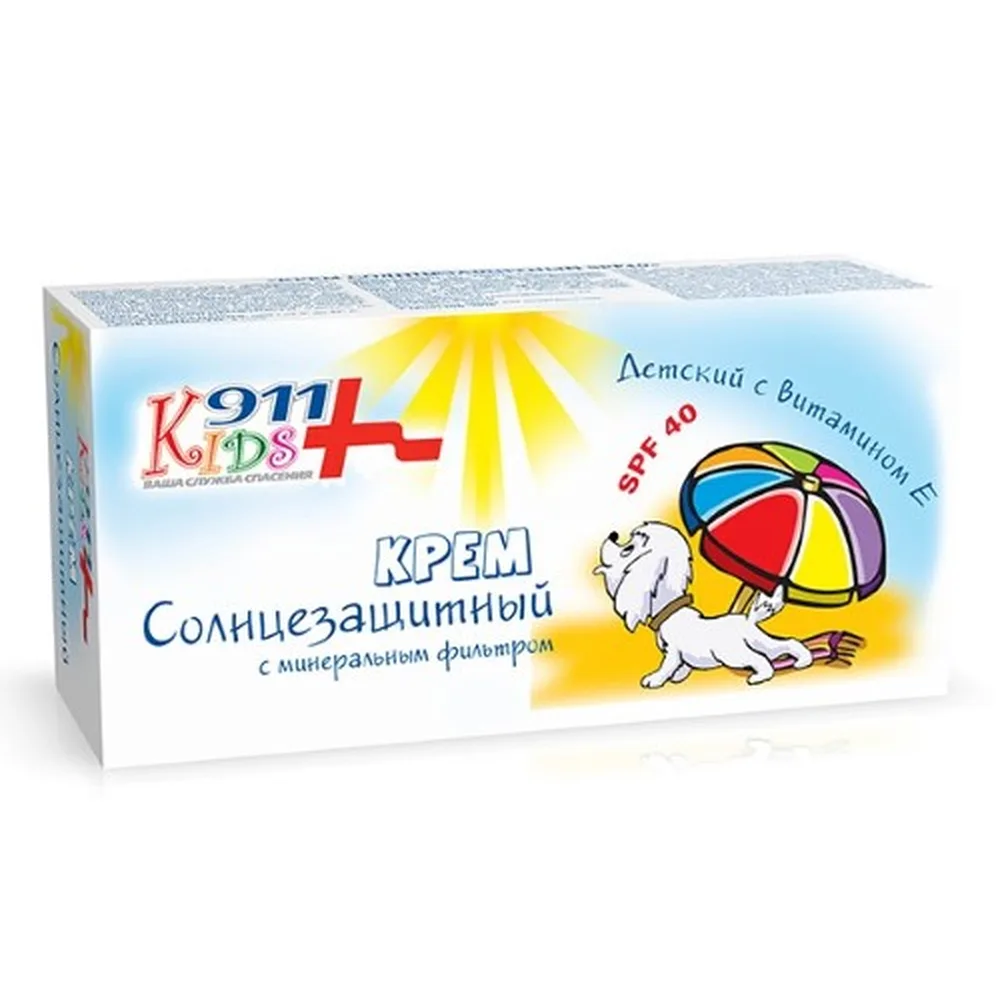 911 Kids sunscreen cream SPF 40 150 ml