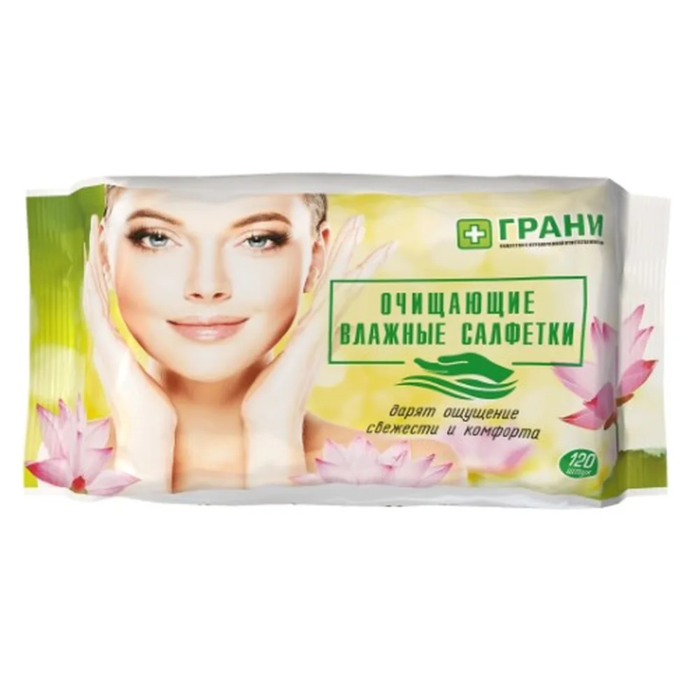 Grani wipes cleansing moist 120 pcs.