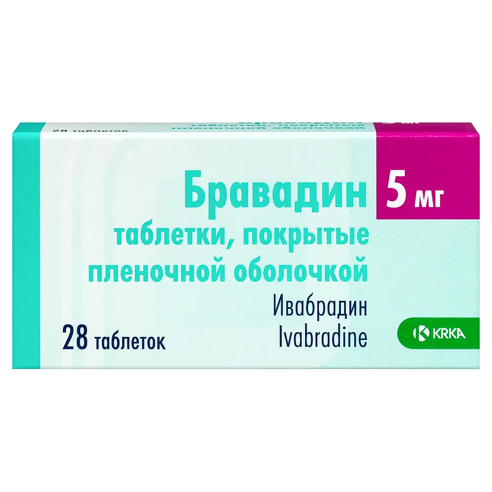 Bravadin 5 mg 28 coated tablets