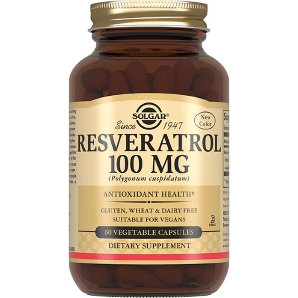 Solgar Resveratrol 60 Capsules