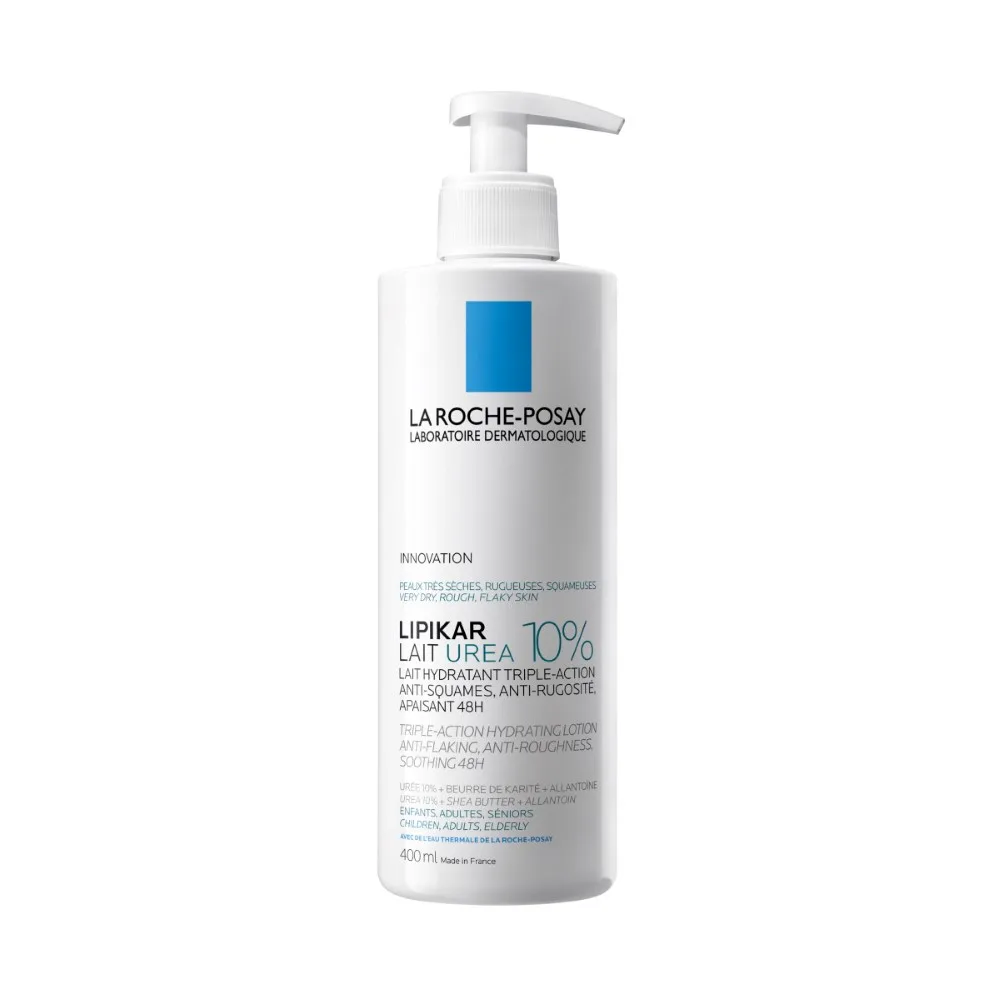 La Roche-Posay Lipikar Lait Urea 10% Moisturizing Body Milk Triple Action 400 ml