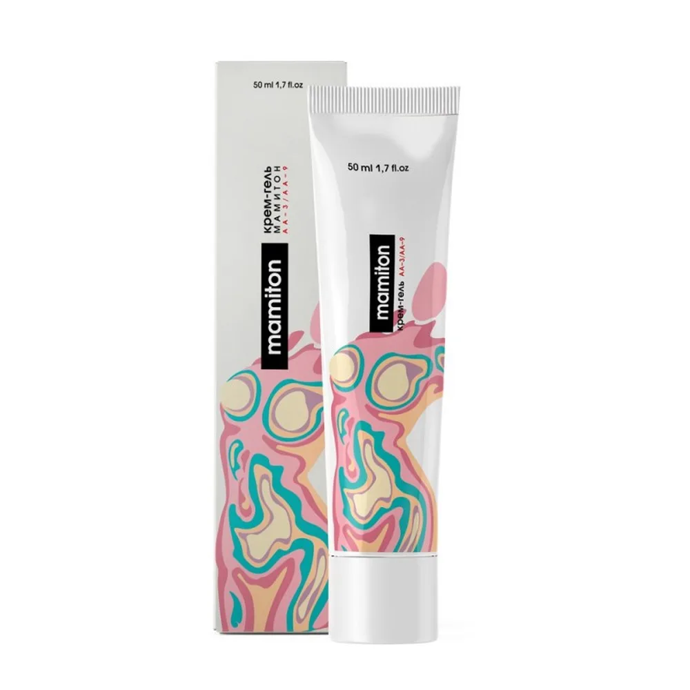 Mamiton cream-gel for breasts and décolleté area