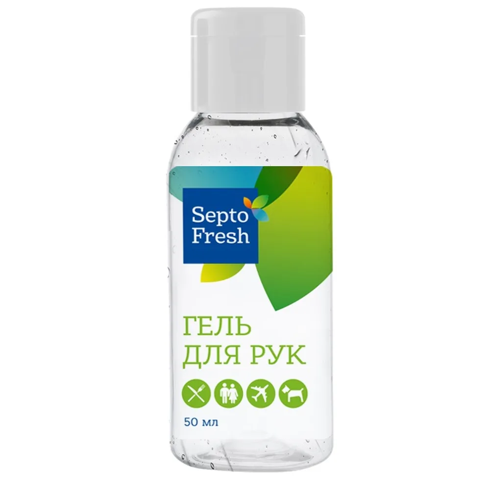 Septofresh antibacterial hand gel with aloe vera 50 ml/Erkapharm