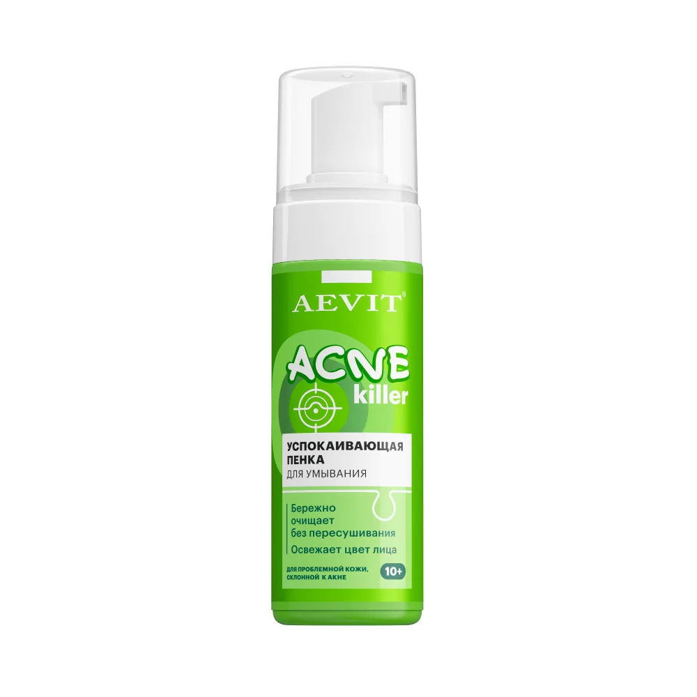 Aevit Acnekiller Soothing Cleansing Foam 150 ml