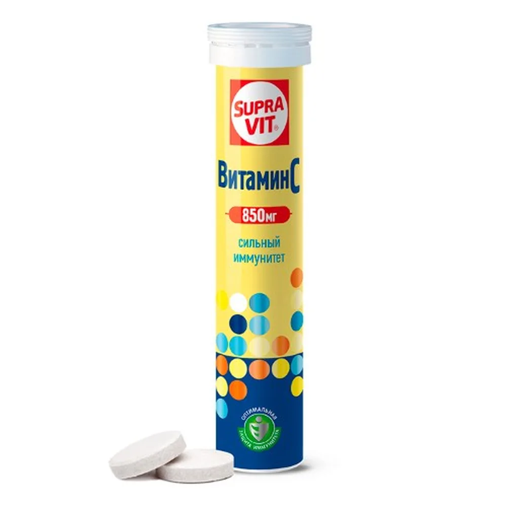 Supravit 0.85 g 20 effervescent tablets