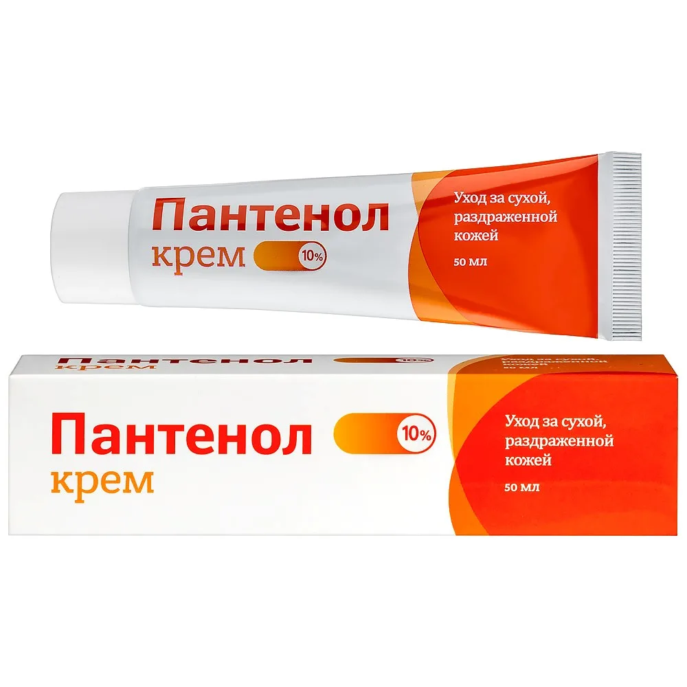 Panthenol 10% moisturizing cream for face and body 50 ml