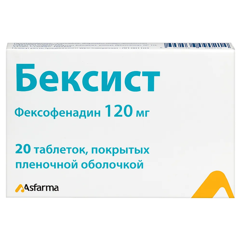 Bexist 120 mg 20 coated tablets
