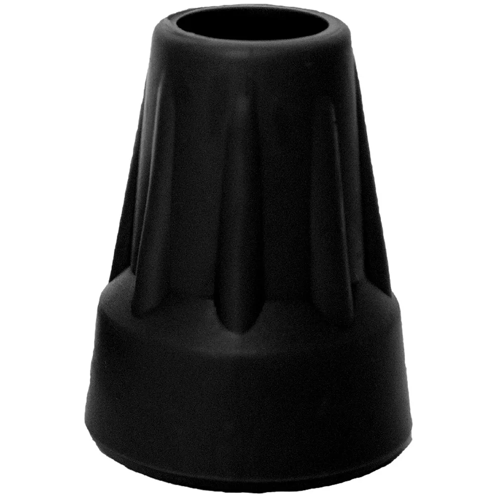 Tip for canes and crutches, diameter 16 mm/black