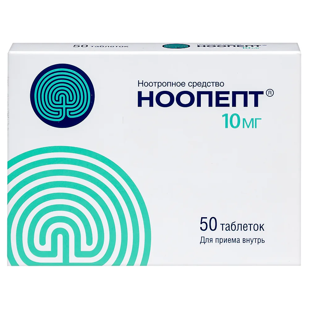 Noopept 10 mg 50 tablets