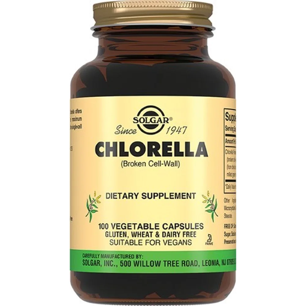 Solgar Chlorella 100 capsules 693 mg