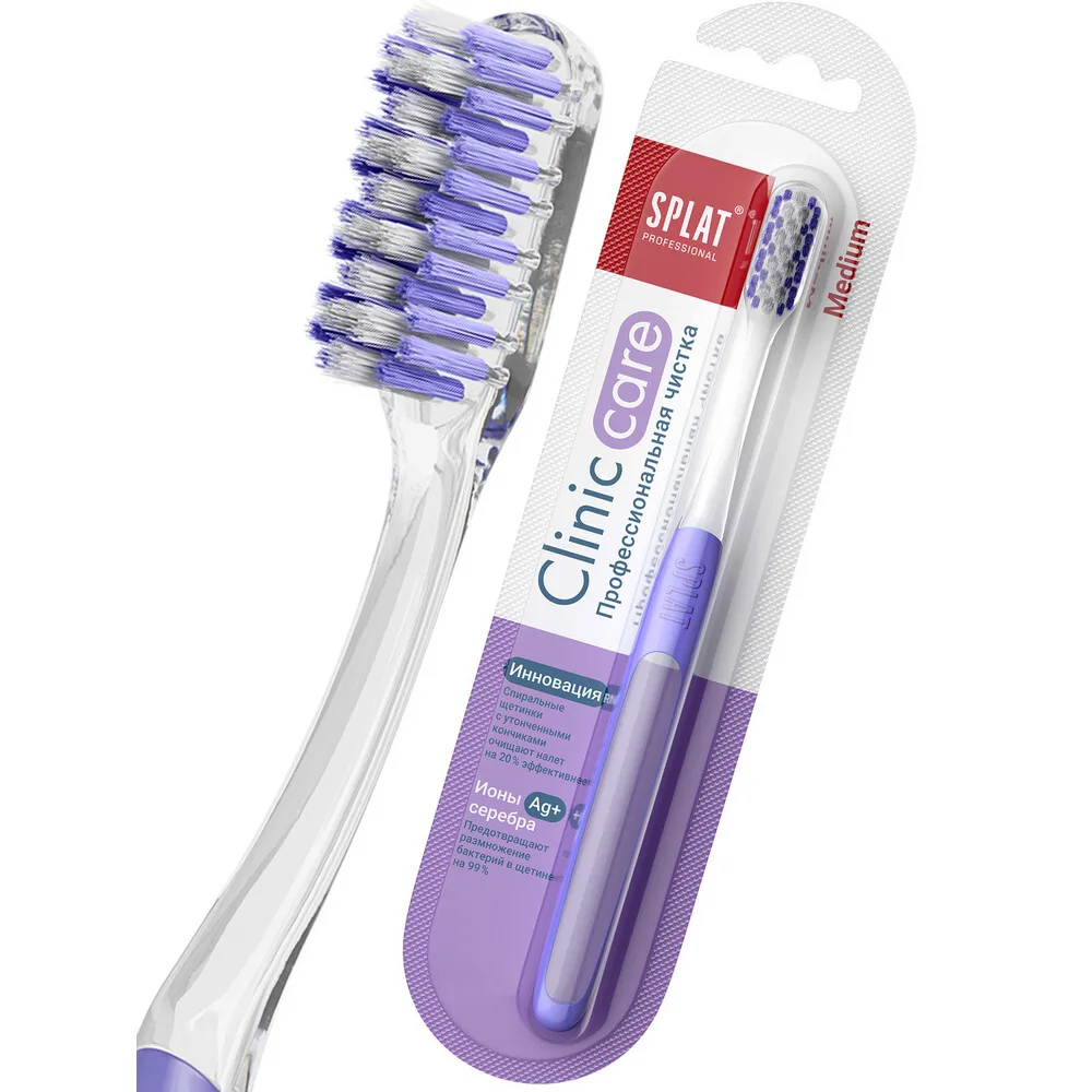 SPLAT PROFESSIONAL TOOTHBRUSH CLINIC CARE/MEDIUM