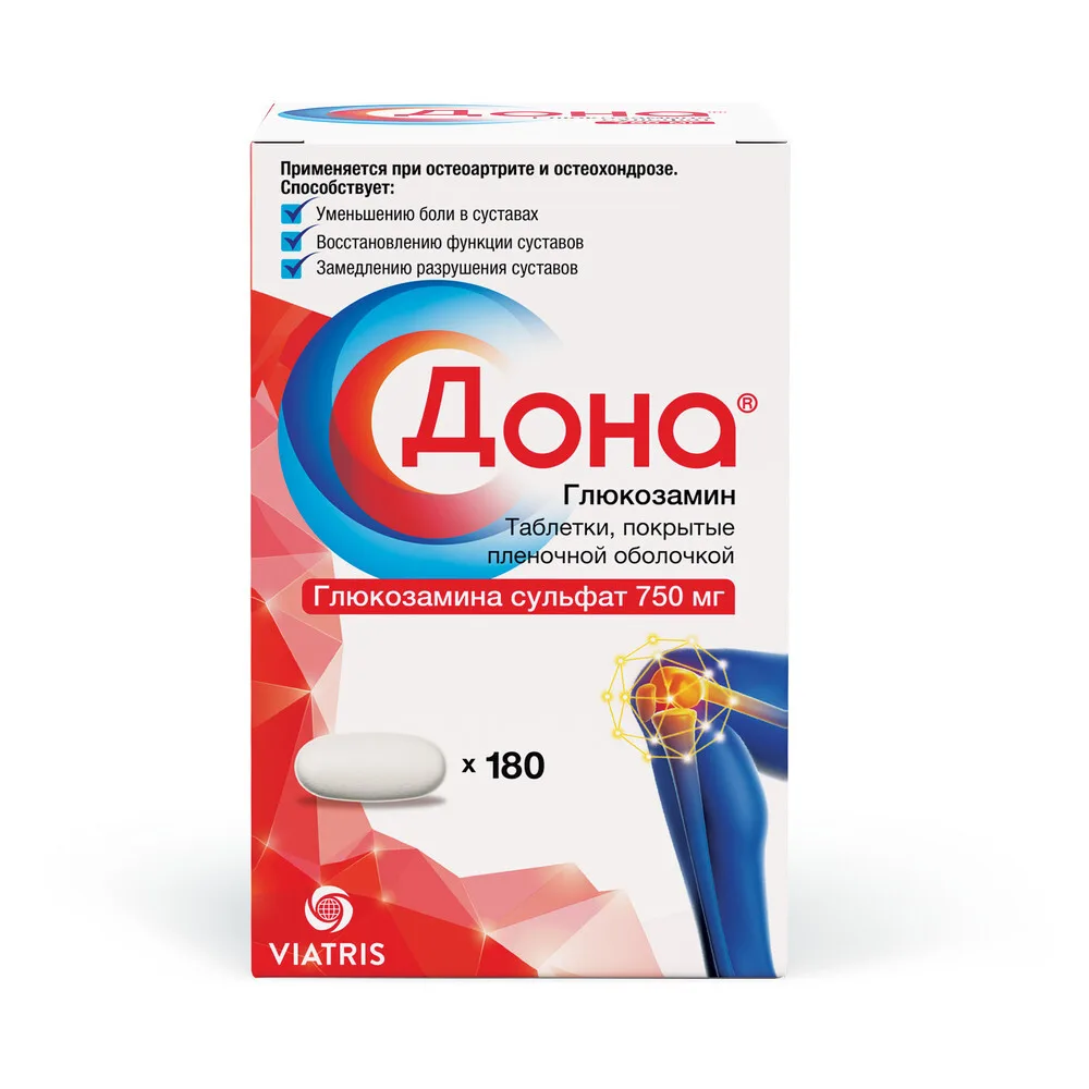 Dona 750 mg 180 tablets, film-coated