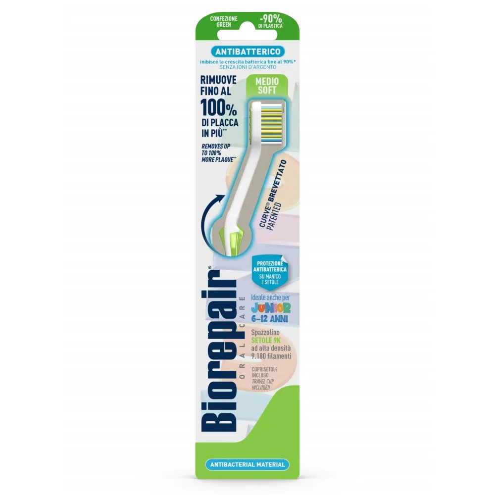 Biorepair Curved Children's Toothbrush 6-12 Years