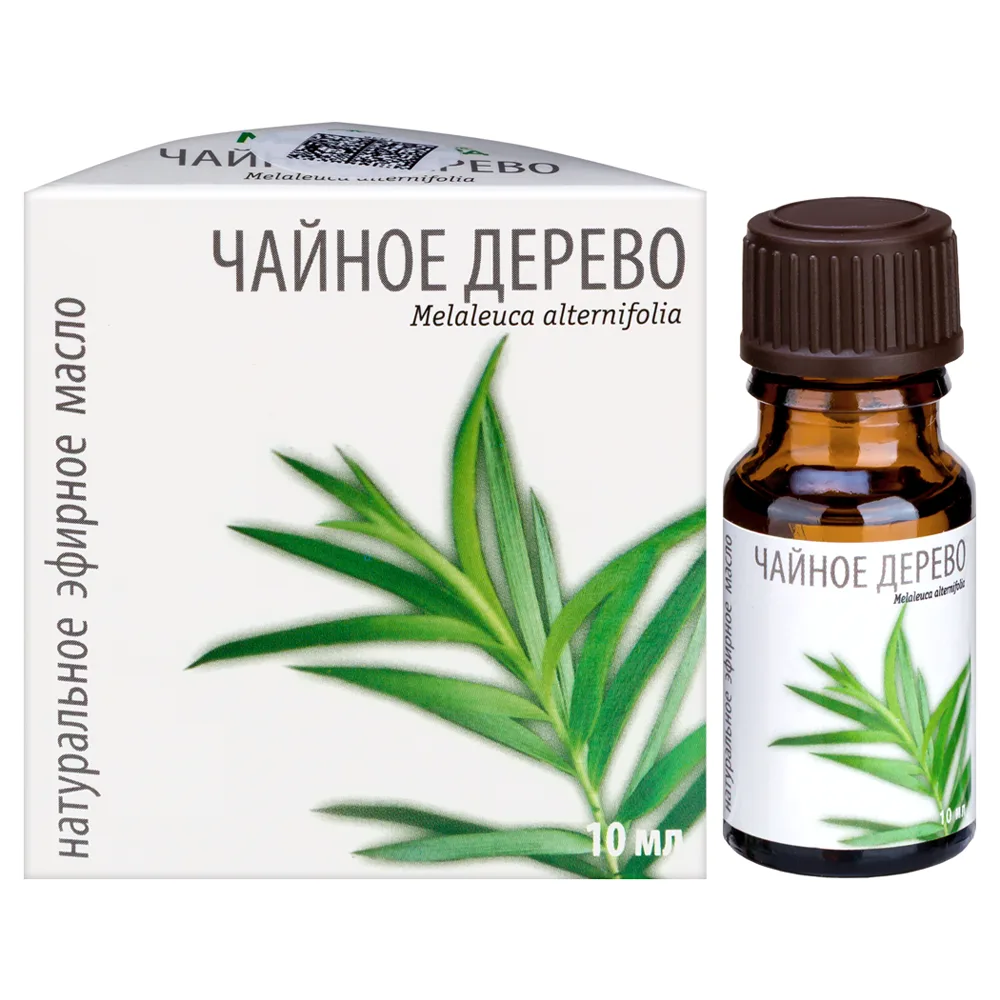 Tea Tree Oil 10 ml in individual packaging