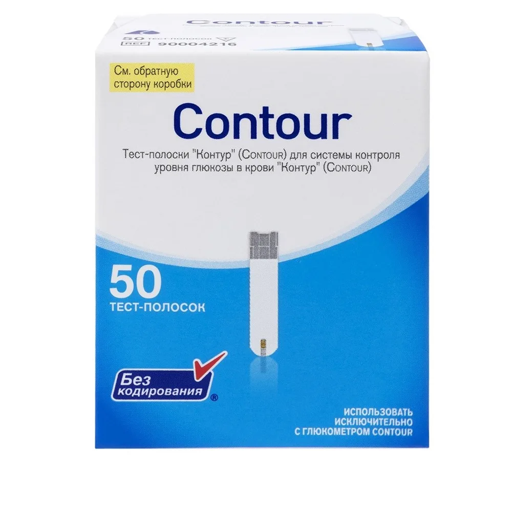 Contour test strips 50 pcs.