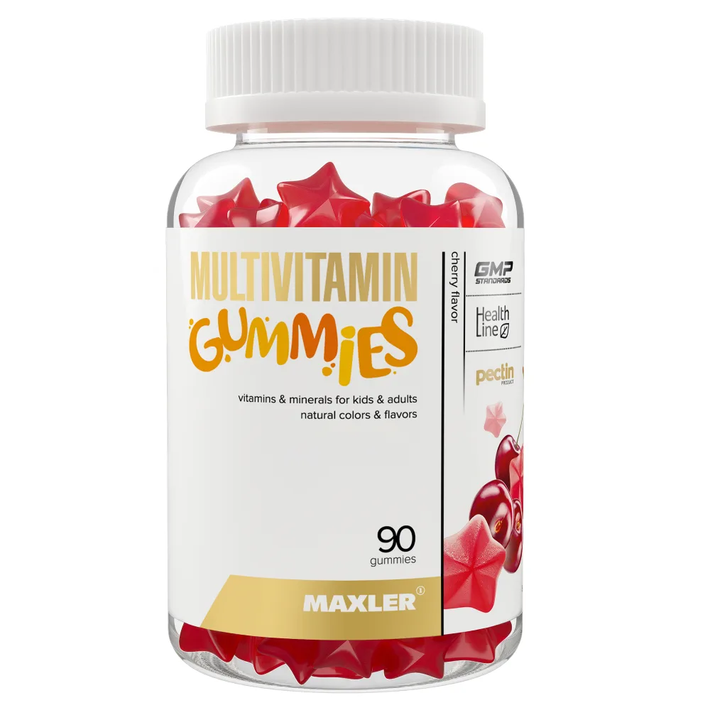 Maxler Multivitamin Gummies 90 pcs Chewable Candies 2 g/Cherry