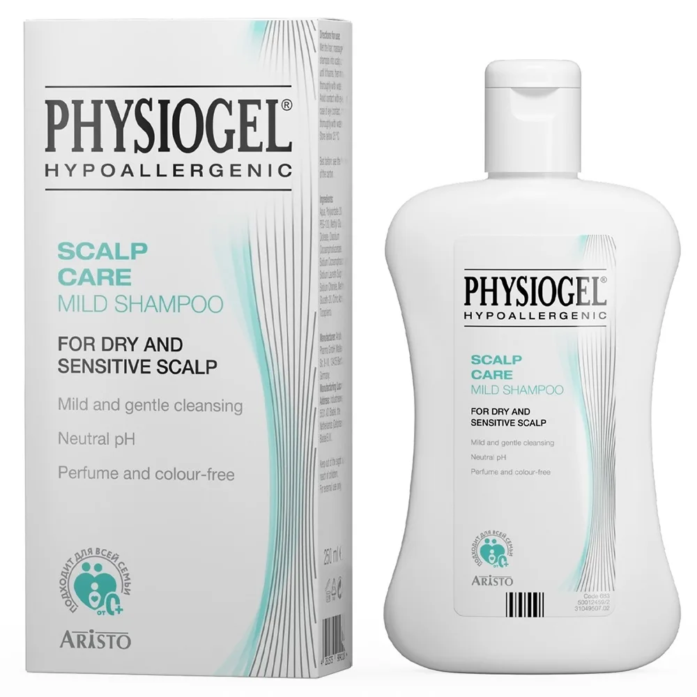 Physiogel Scalp Care Gentle Shampoo for Dry and Sensitive Scalp 250 ml