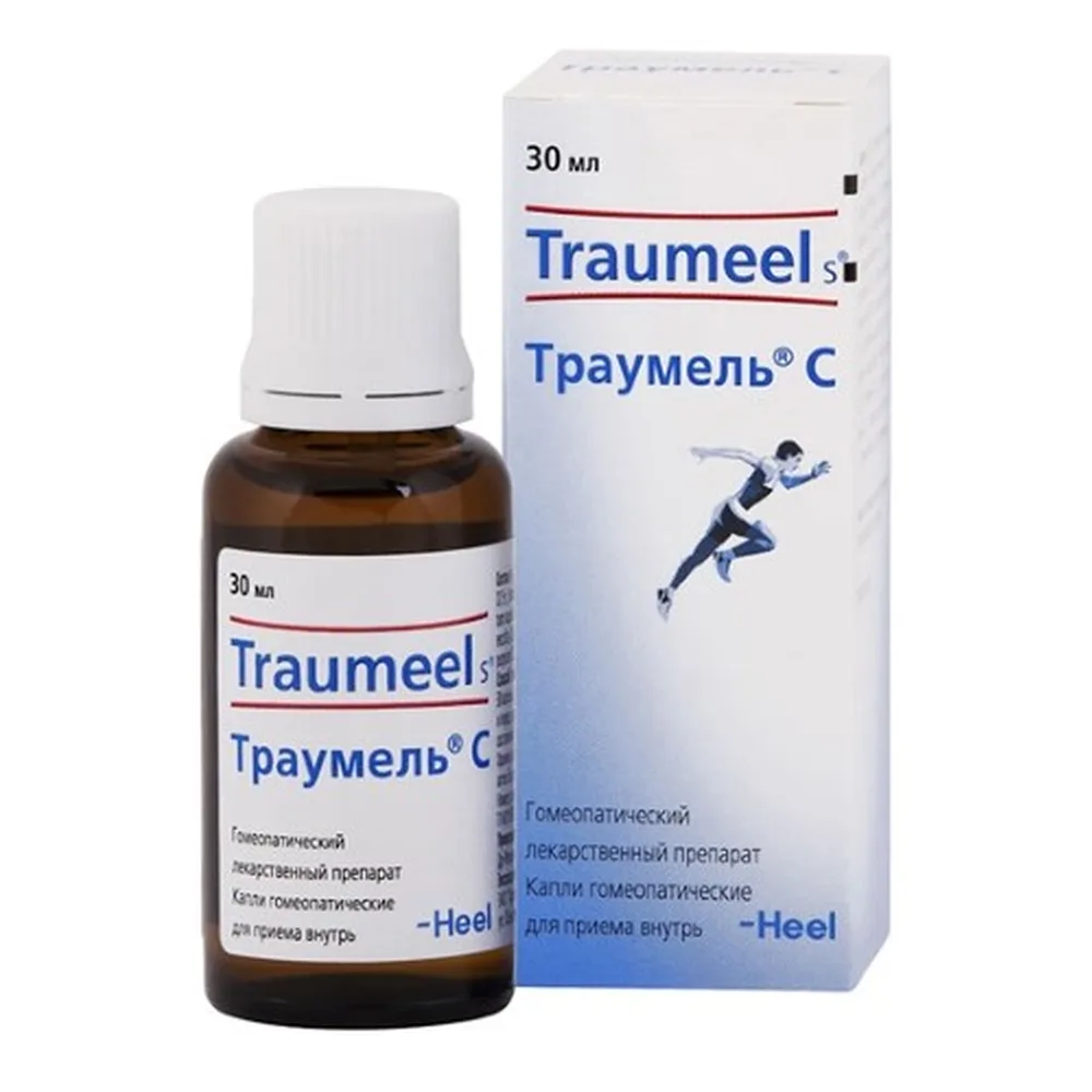 Traumeel with dropper bottle homeopathic drops 30 ml