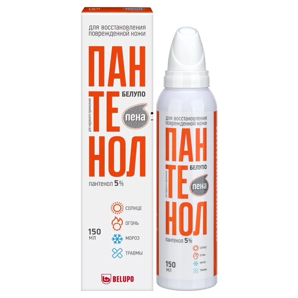 Panthenol 5% Belupo Foam 150 ml