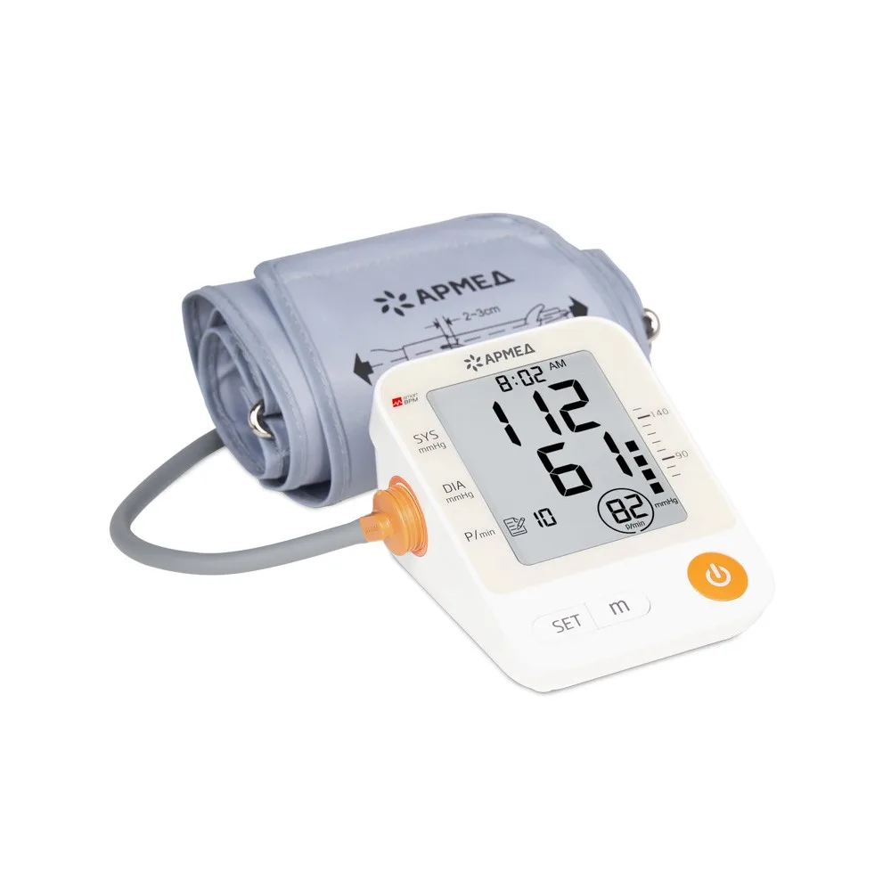 armed ye670a automatic blood pressure monitor with adapter