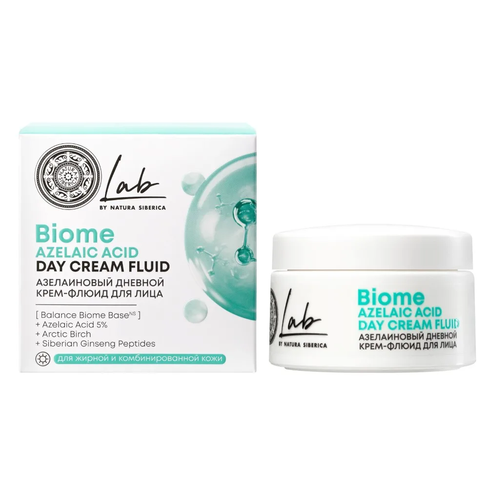 Natura Siberica Lab Biome Azelaic Acid Day Face Cream-Fluid 50 ml