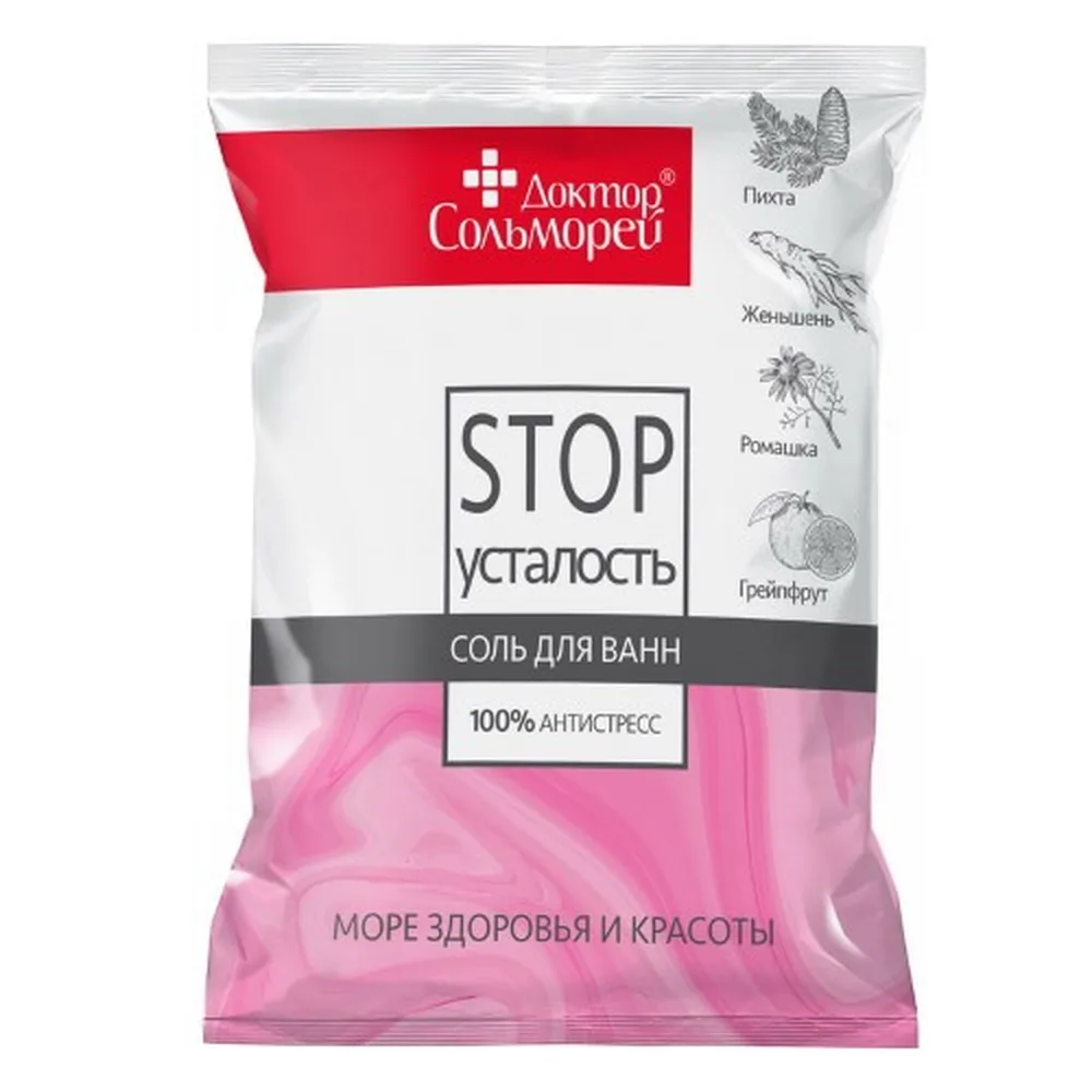 Doctor Solmorey Bath Salt Stop Fatigue 500 g