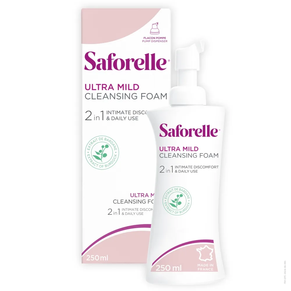 Saforel Ultra-Soft Intimate Hygiene Foam 250 ml