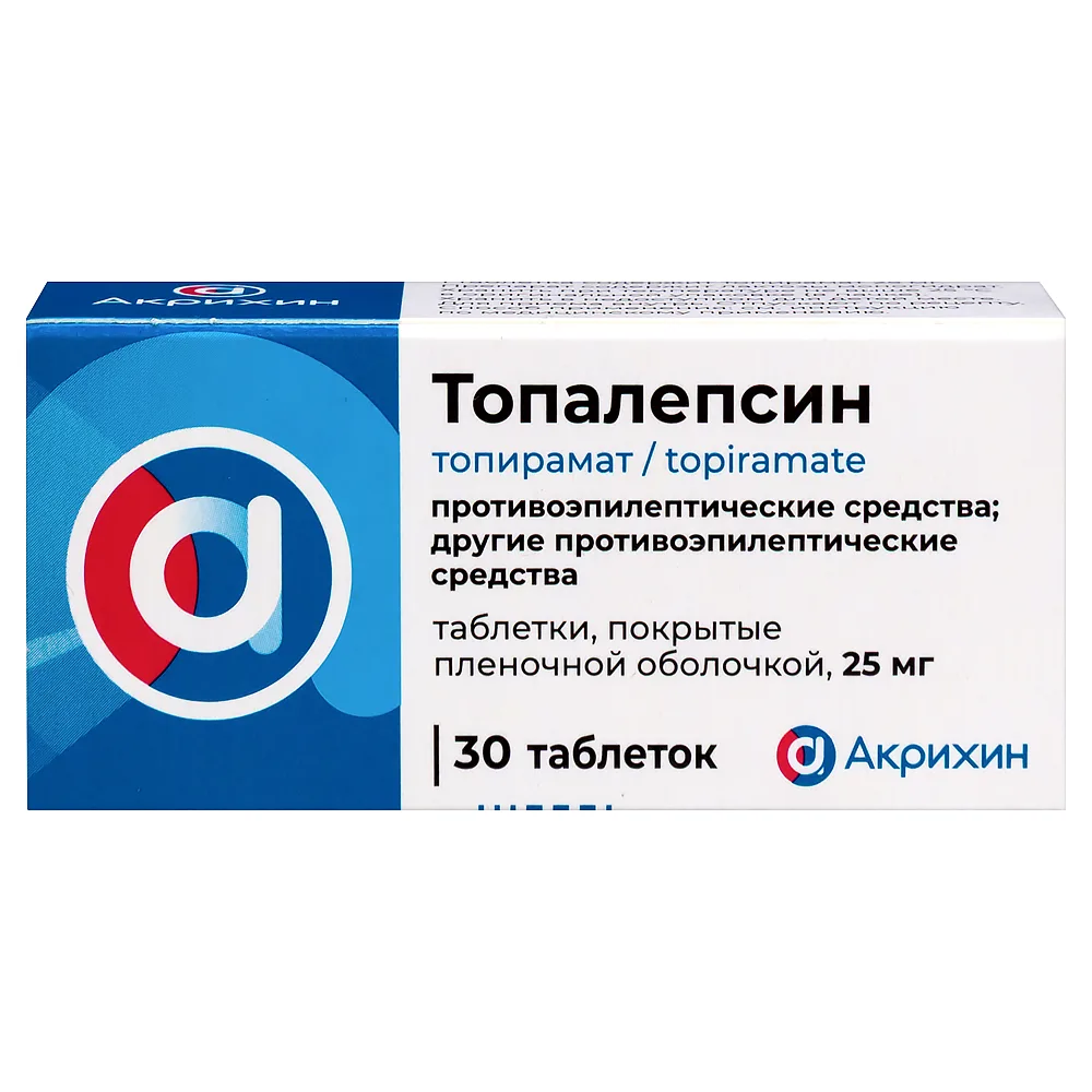 Topalepin 25 mg 30 coated tablets