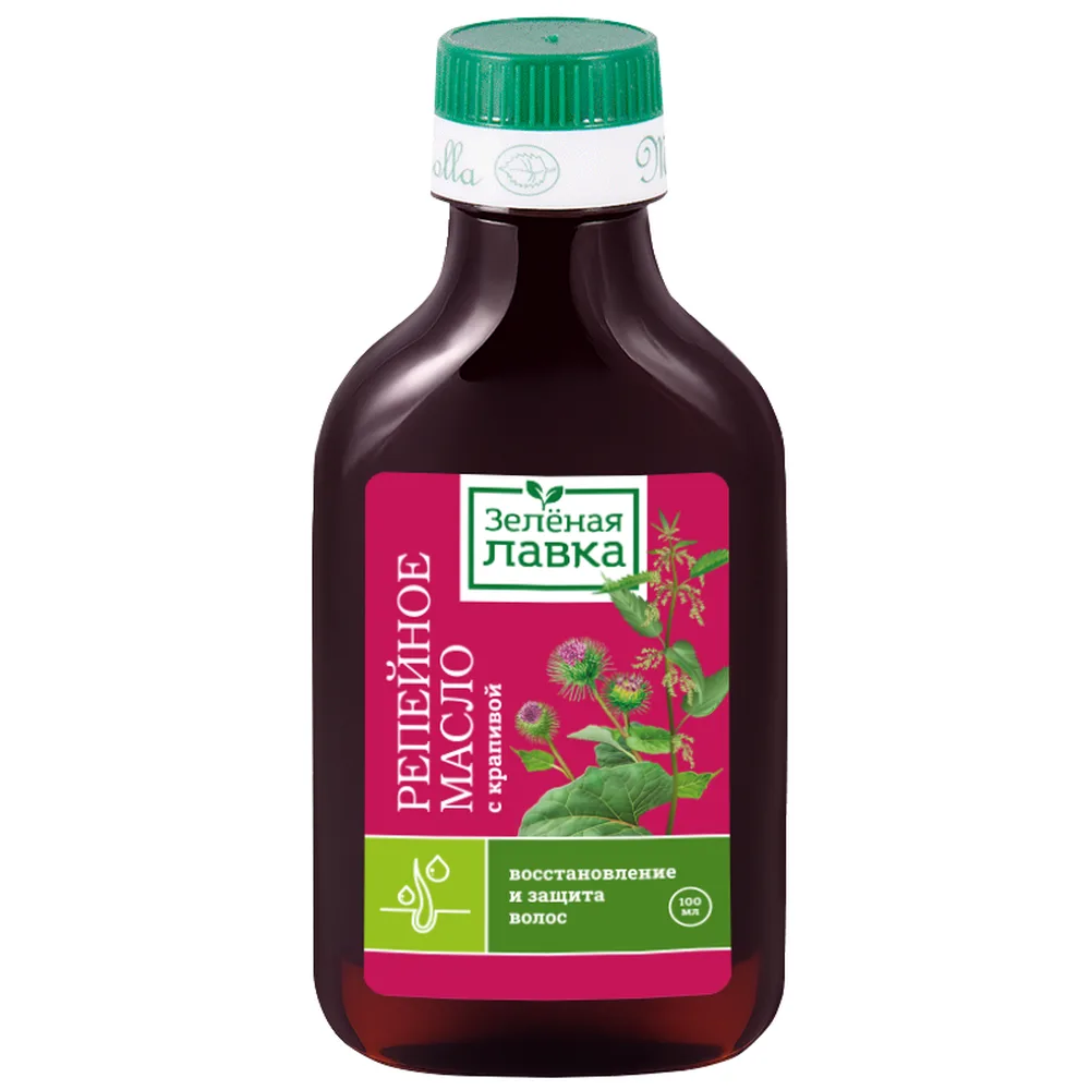 Green Shop Burdock Oil with Nettle 100 ml/Erkapharm