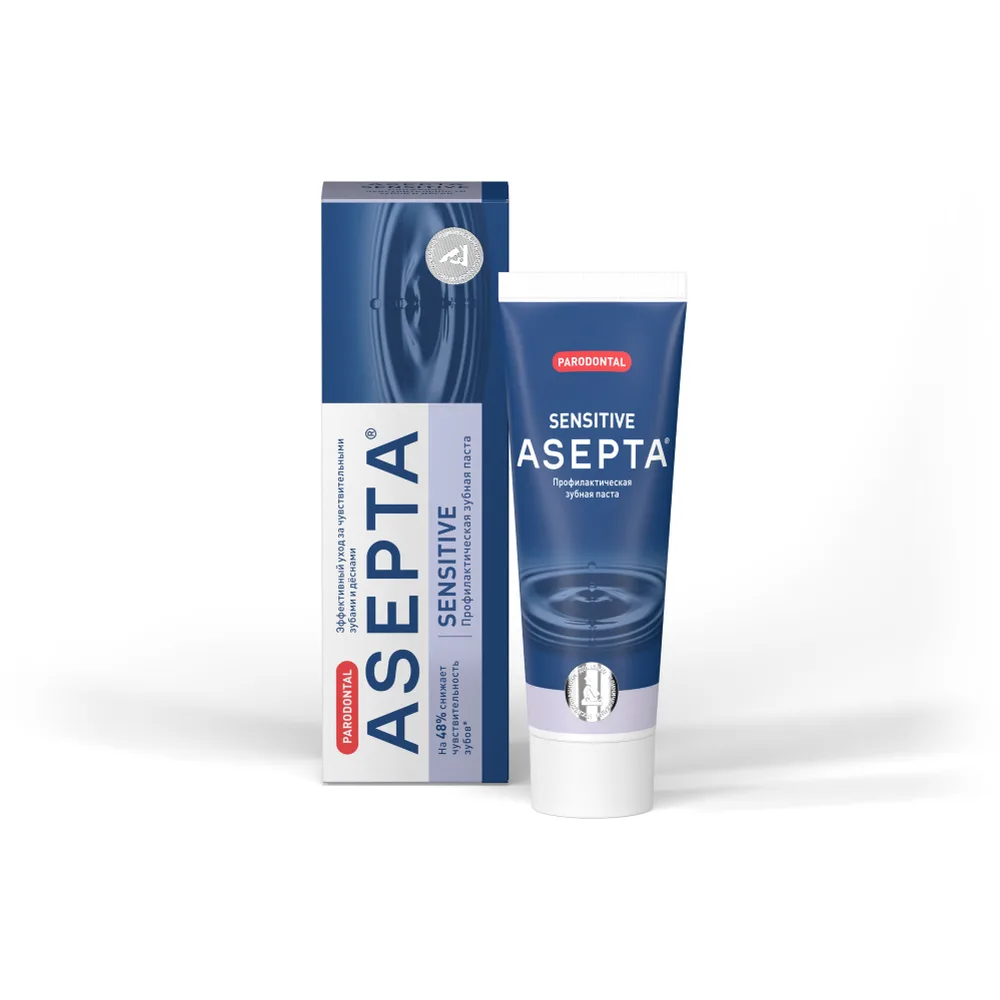 Asepta Parodontal Sensitive Preventive Toothpaste 75 ml