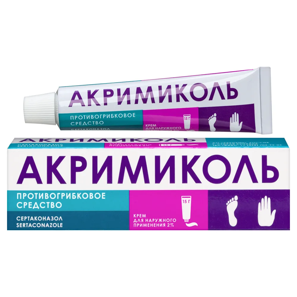 Akrimikol 2% cream for external use 15 g