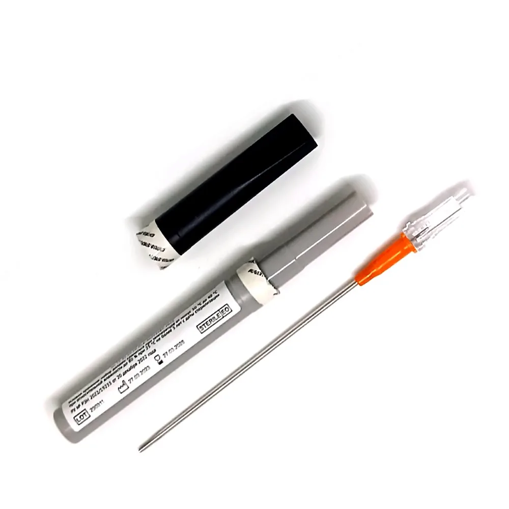 Single-use sterile kit for decompression of tense pneumothorax TU 32.50.50-018-40393587-2022 1 pc.