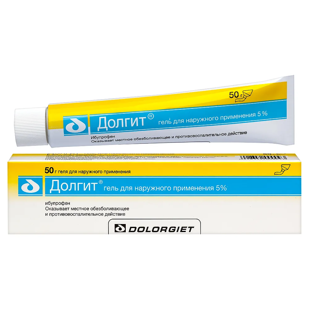 Dolgit 5% gel for external use 50 g