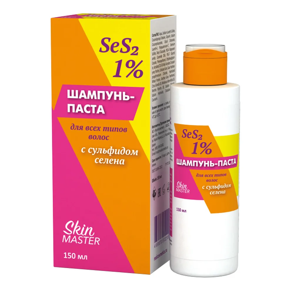 Skin Master Shampoo-Paste with Selenium Sulfide for All Hair Types 150 ml