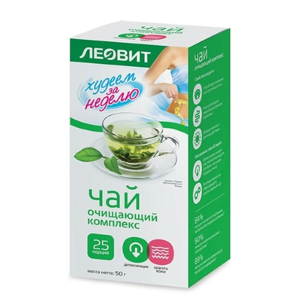 Leovit Weight Loss Tea Detox Complex 2 g 25 pcs