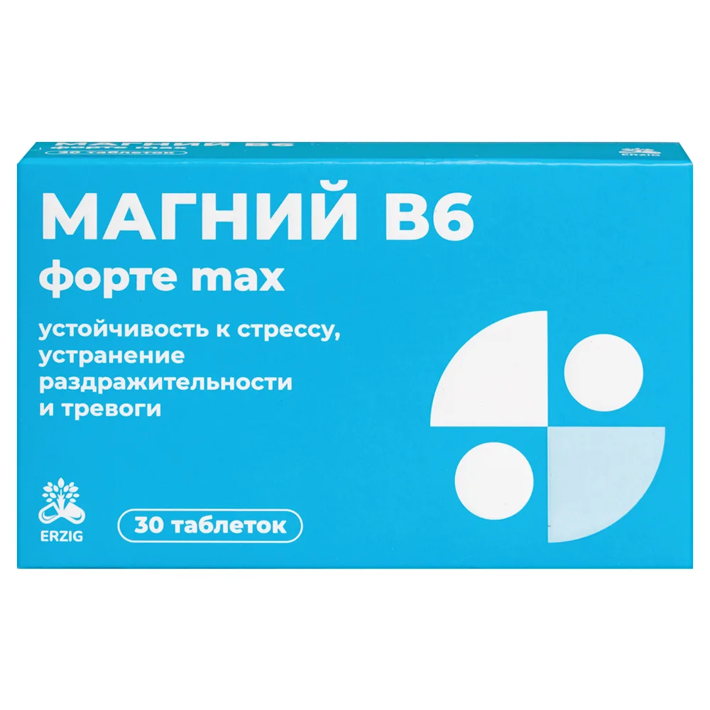 Magnesium 6 Forte Max 30 tablets 0.8 g